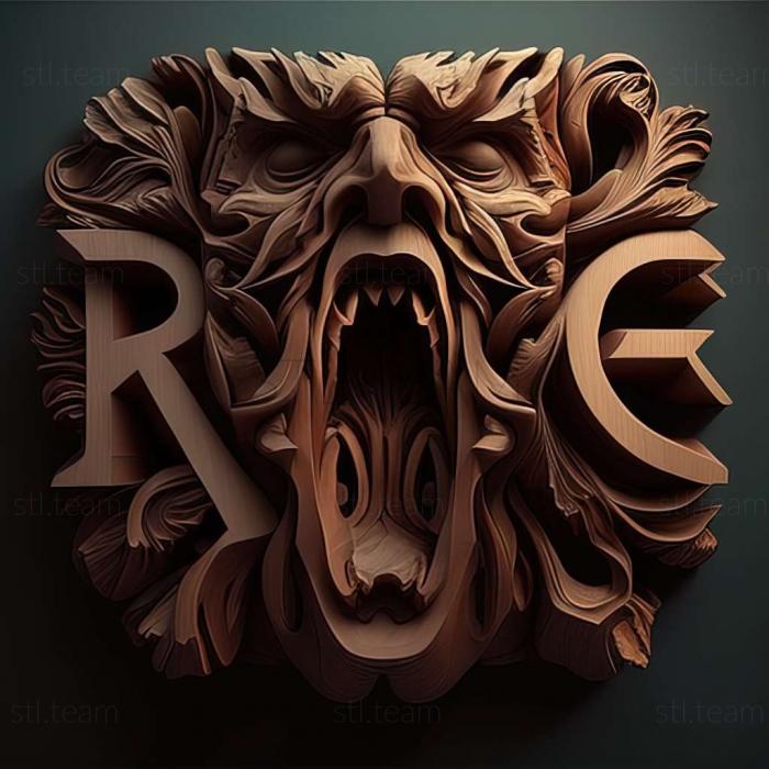 3D model Rage 2011 game (STL)